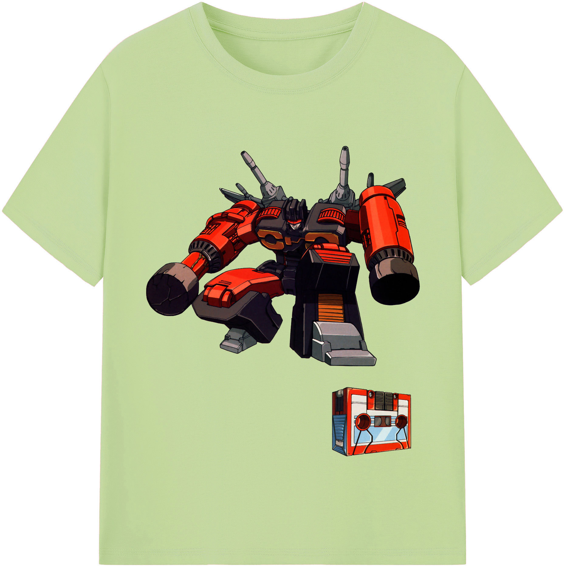 （画像用）  綿100％半袖Tシャツ（フロントプリント）